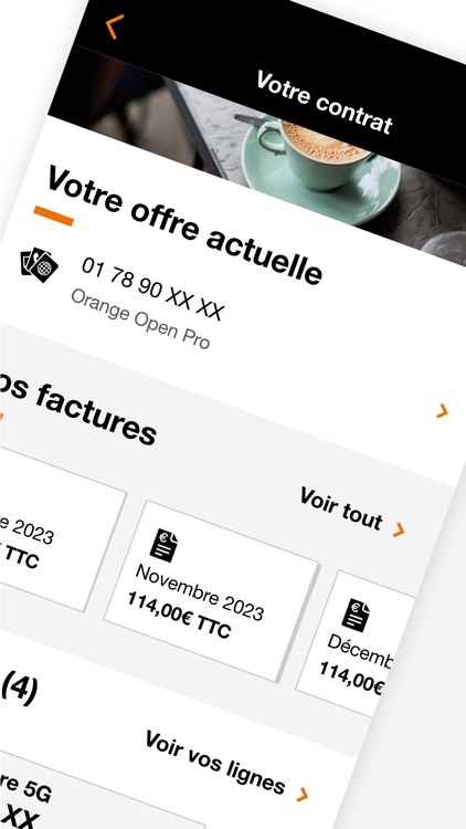 Orange Pro, espace client pro
