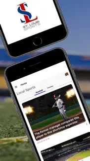 st. louis sports app - saint iphone screenshot 1