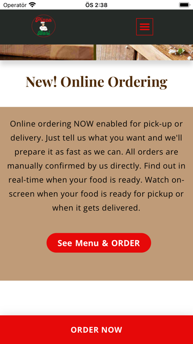 Pizza Bari Gainsborough Screenshot