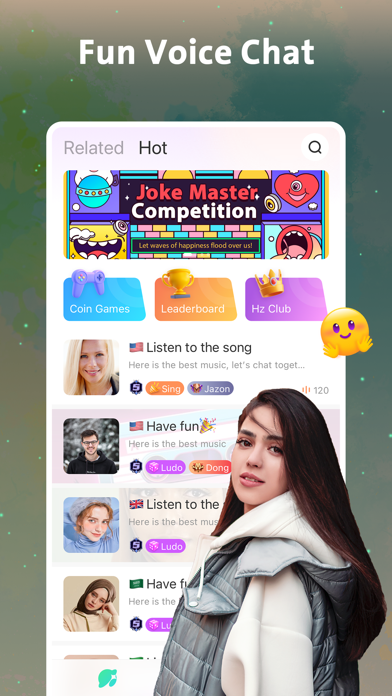 7Hz Live - Voice Chat Room Screenshot
