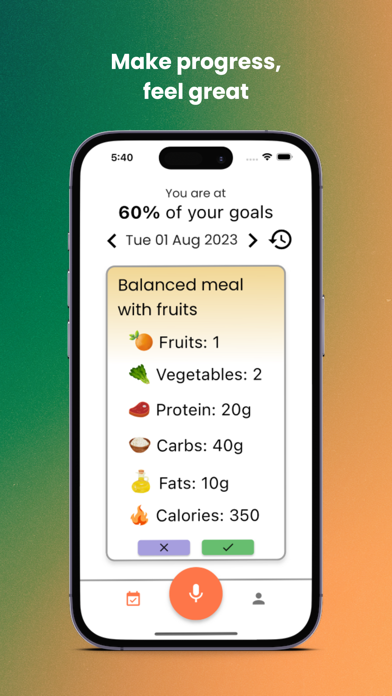 Nutrition Buddy - Food Journal Screenshot