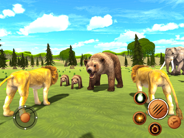 Lion Simulator Family Game