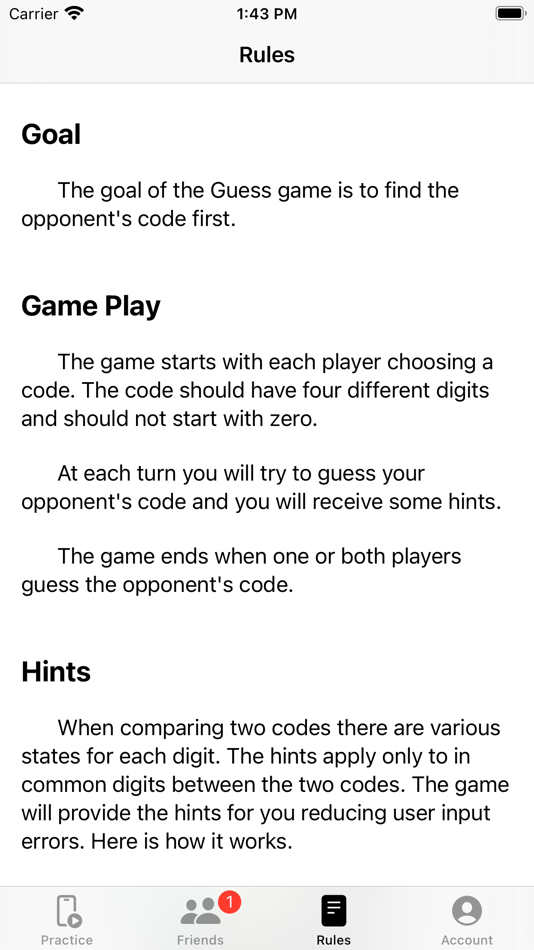 #1. Guess - The Codes Challenge (iOS) 由: Cosmin-Adelin Andrus