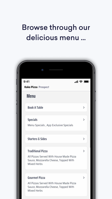 Screenshot #2 pour Kako Pizza