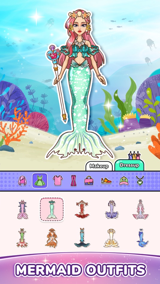 #5. DIY Paper Doll Dress Up (iOS) 由: Ngoc Pham Thi