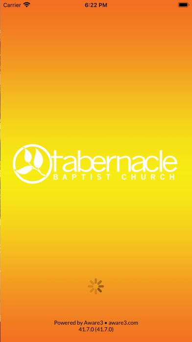 Tabernacle Baptist Church App Screenshot