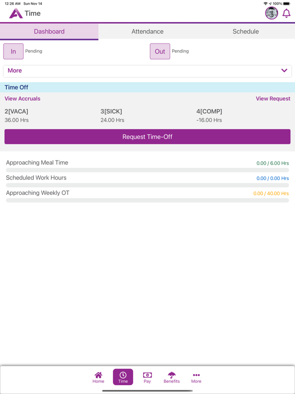 App screenshot