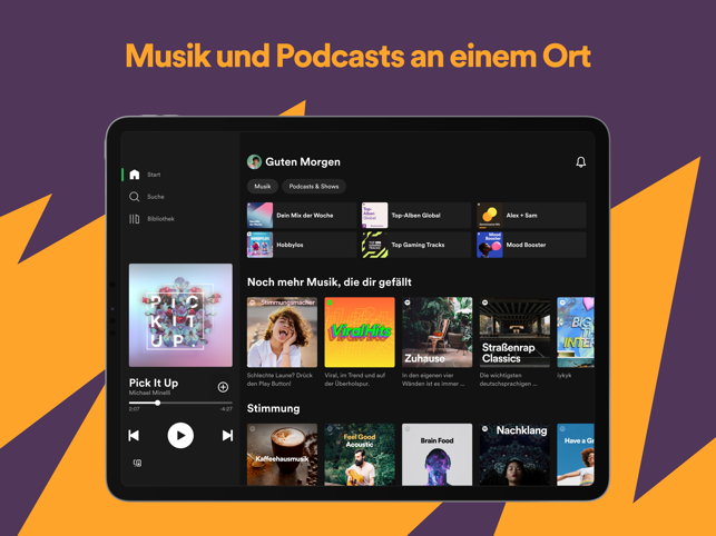 ‎Spotify: Musik und Podcasts Screenshot