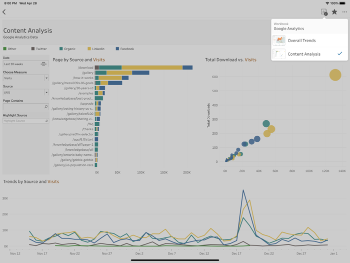 Tableau Mobile for Intune