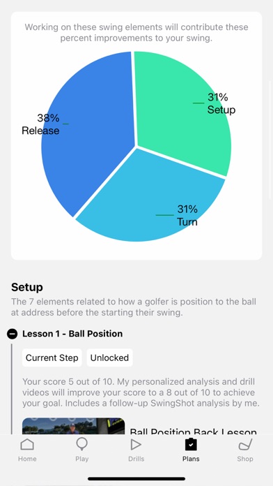 MyTaylorMadeCoach Screenshot