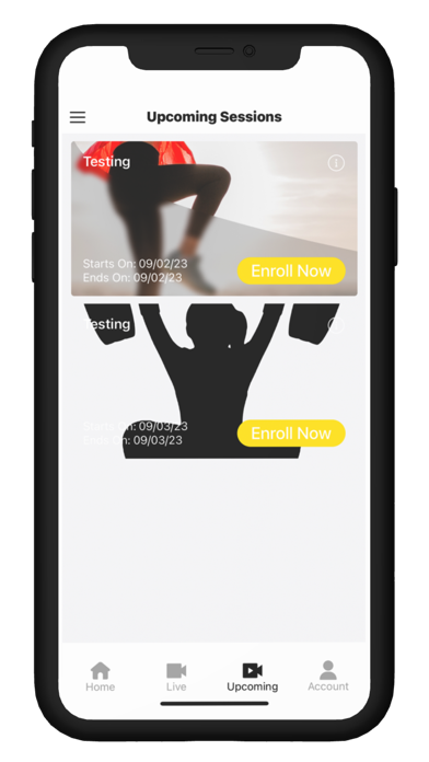 Fairfax Training Club Screenshot