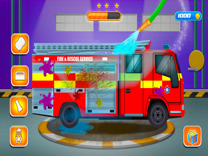 Power Wash Car Mechanic Games