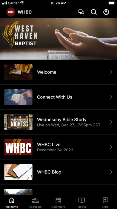 West Haven Baptist Screenshot