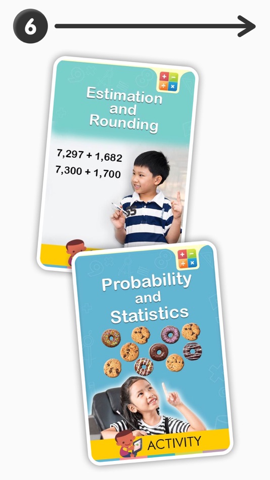 #8. 3rd Grade Math Learning Games (iOS) 由: Smart Kidz Club Inc.