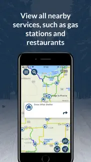 snowmobile north dakota iphone screenshot 2