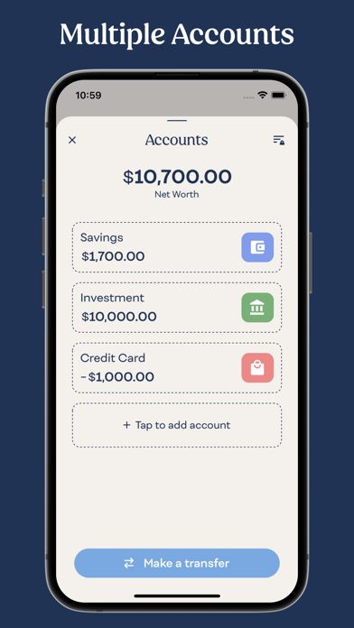 Savey - Budget Planner App Screenshot