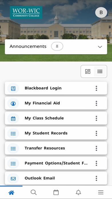 Wor-Wic Mobile Screenshot