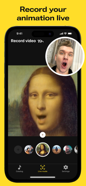 ‎Avatarify: AI Face Animator Capture d'écran