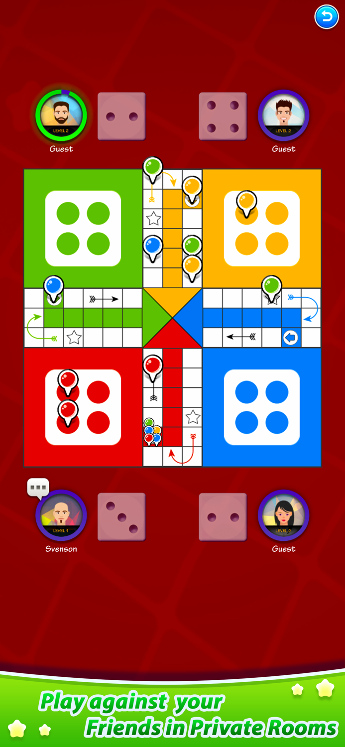Ludo Stars Family Dice Game