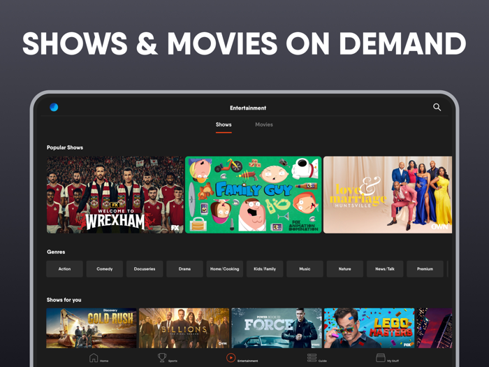 Fubo Watch Live TV and Sports