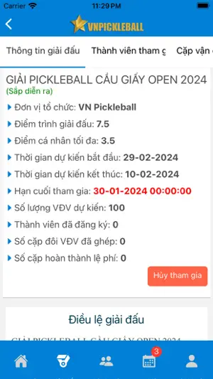 VN PICKLEBALL screenshot 3