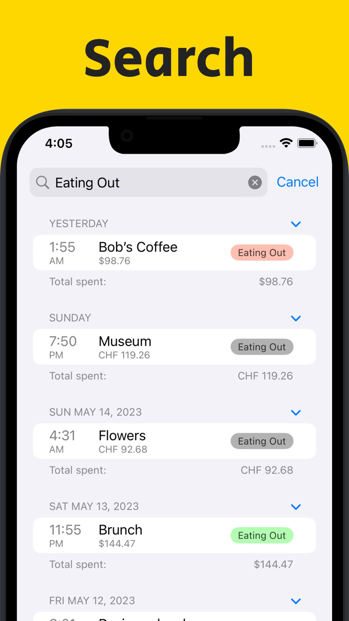 Basic Expense Tracker