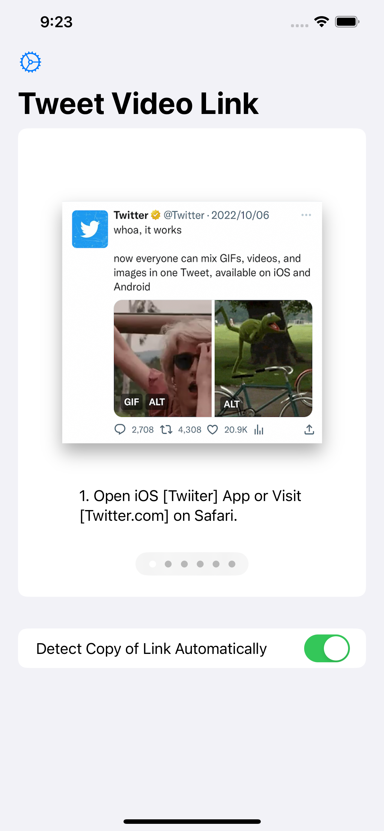 Tweet Video Links for Twitter