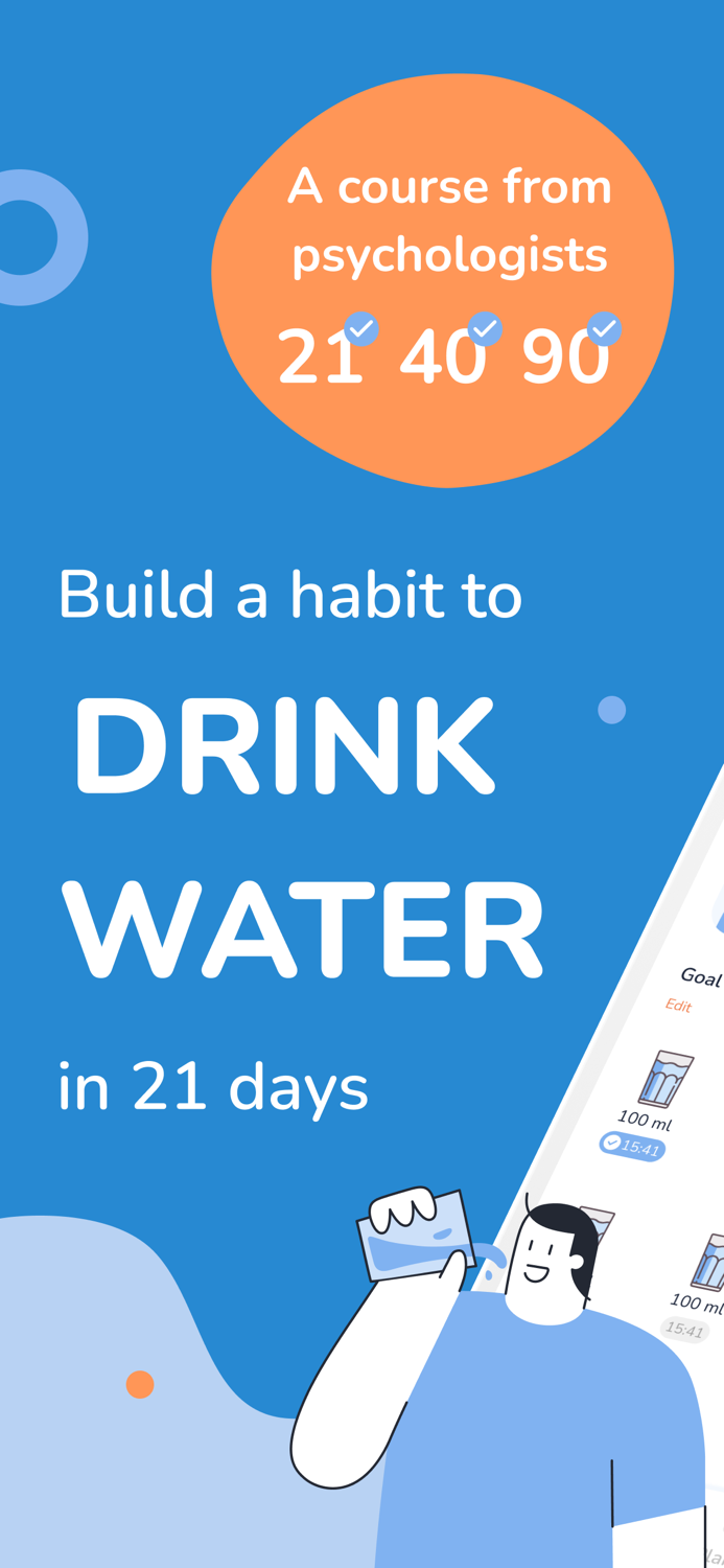 Water Tracker Drink and Widgets