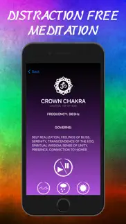 chakra healing frequencies iphone screenshot 4