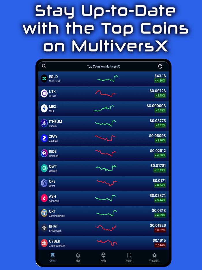 MultiversX Tracker