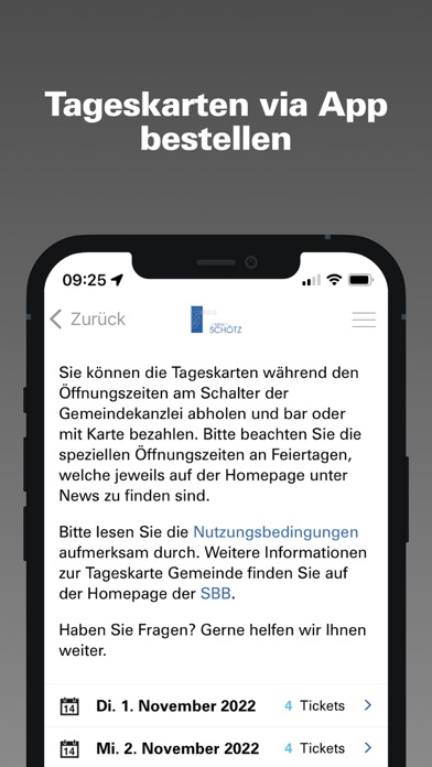 Gemeinde Schötz Screenshot