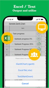 iGanttChart: Gantt Chart App screenshot