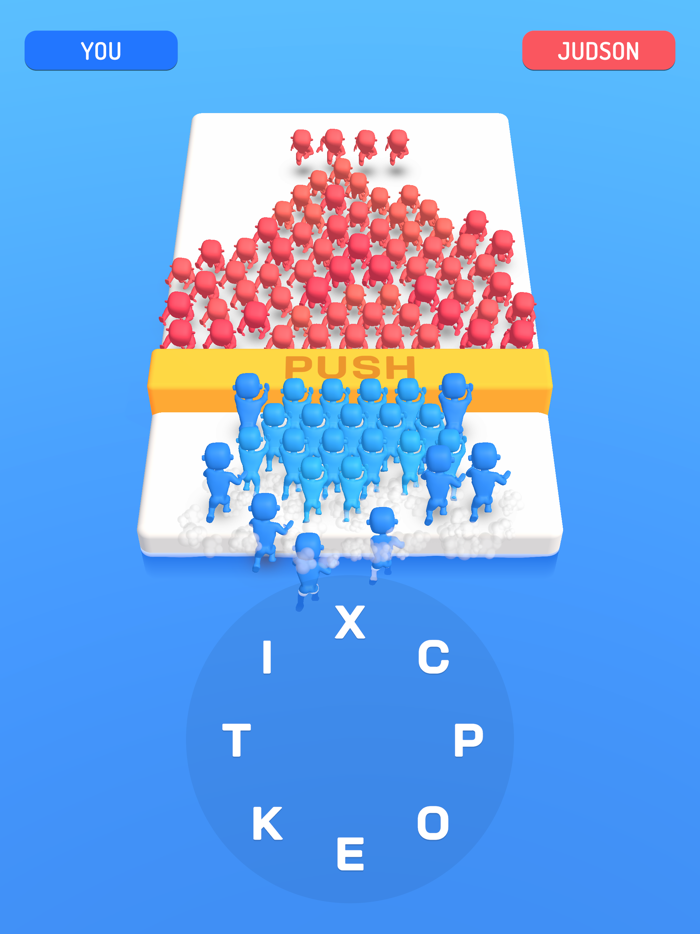 Word Pusher 3D - Ultimate War