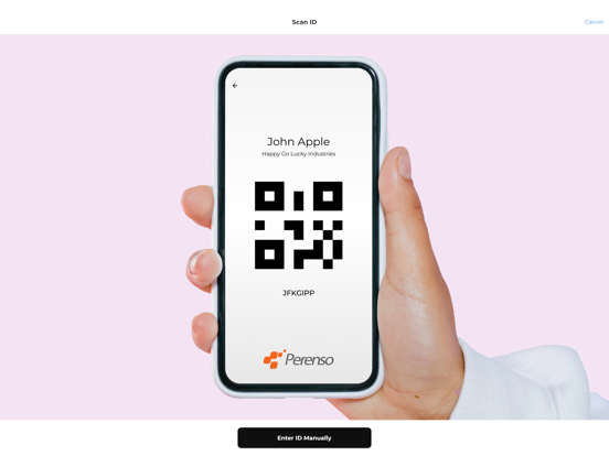 Perenso Login Assistant app screenshot