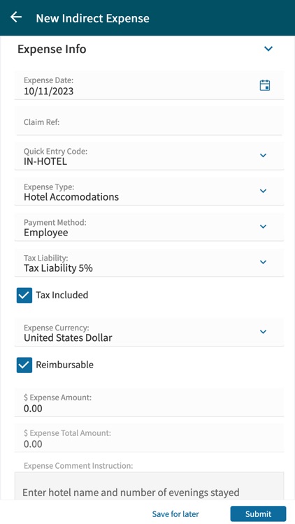 Epicor Expense Management screenshot-5