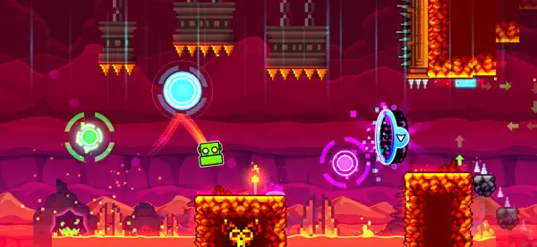 Geometry Dash iPhone Spiel Screenshot 2 – Spiele