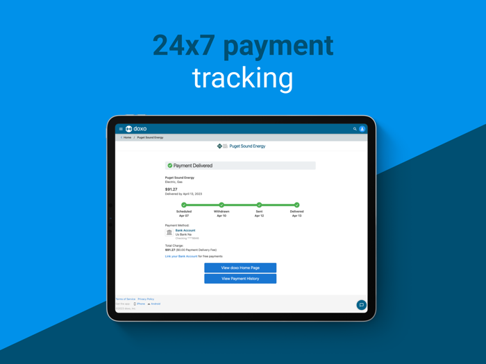 doxo Bill Pay and Reminders