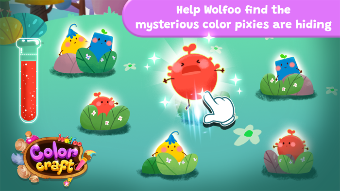 Wolfoo Learn Craft Color Shop