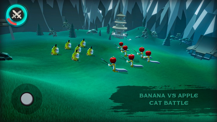 Banana Cat vs Apple Cat Battle