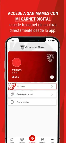 Game screenshot Athletic Club - app oficial hack