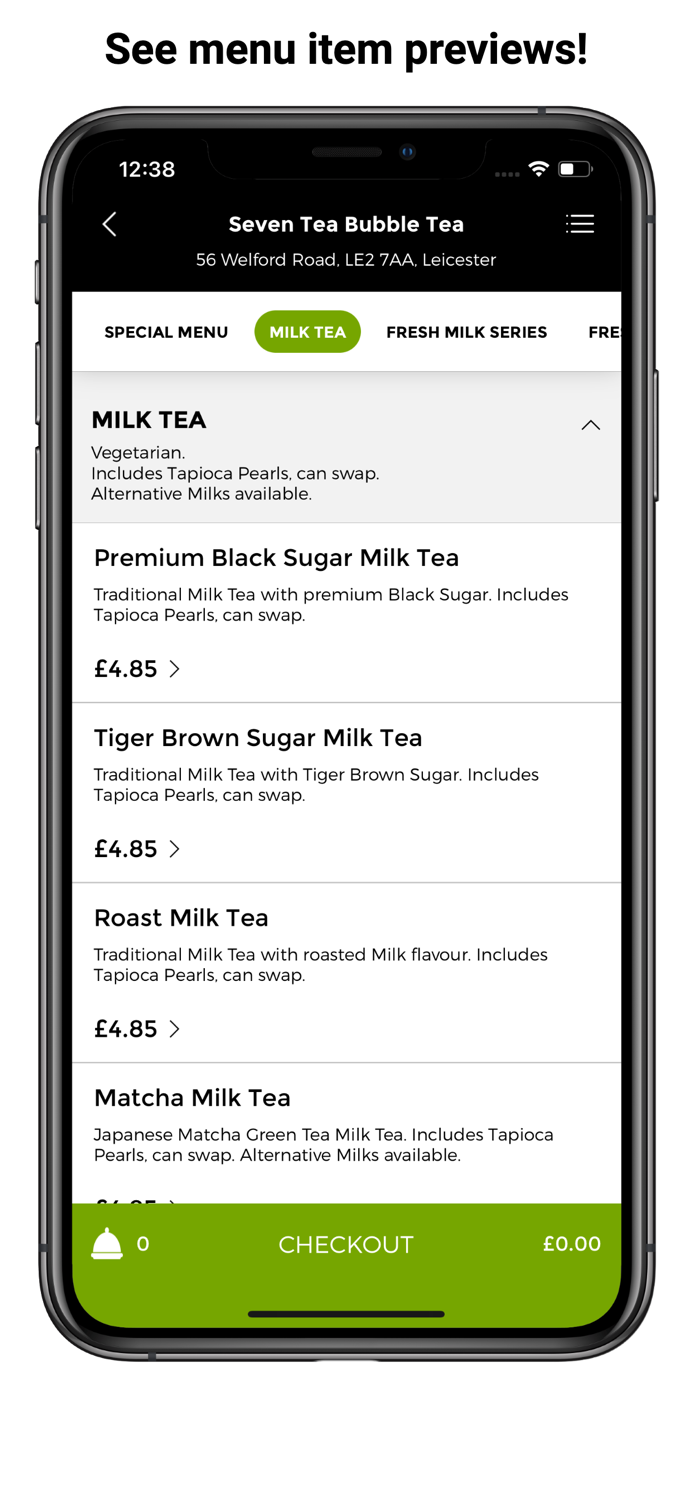 Seven Tea Bubble Tea