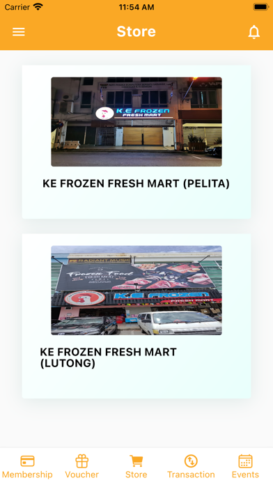 K.E Frozen Fresh Mart Screenshot