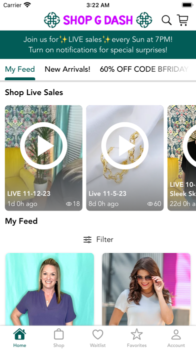 SHOP G Dash Screenshot
