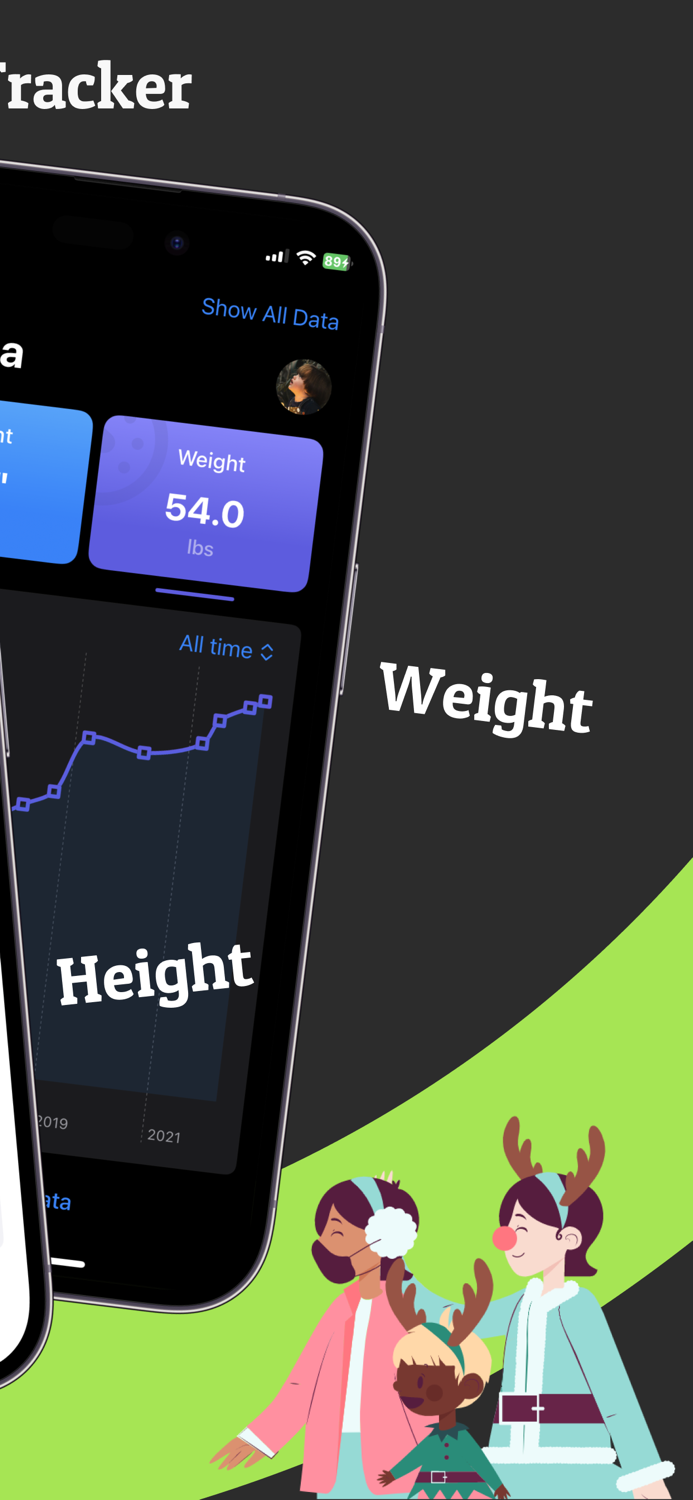 Grow Up Kids Growth Tracker