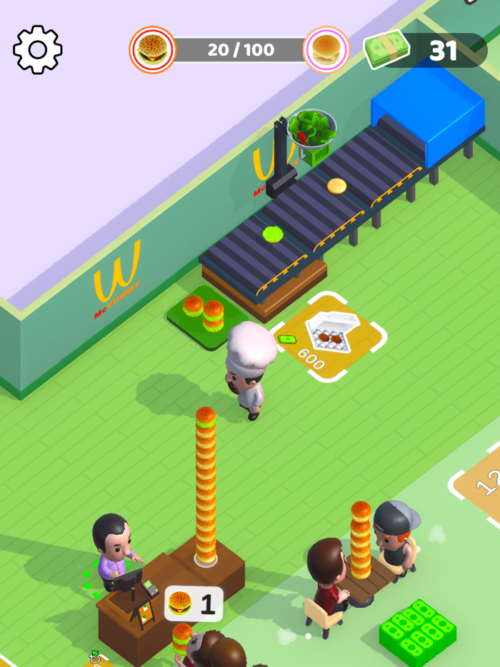 Burger Shop 3D