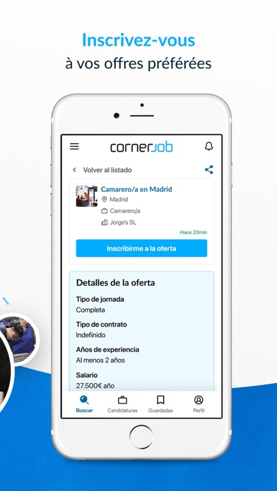 Screenshot #3 pour CornerJob - Offres d'emploi