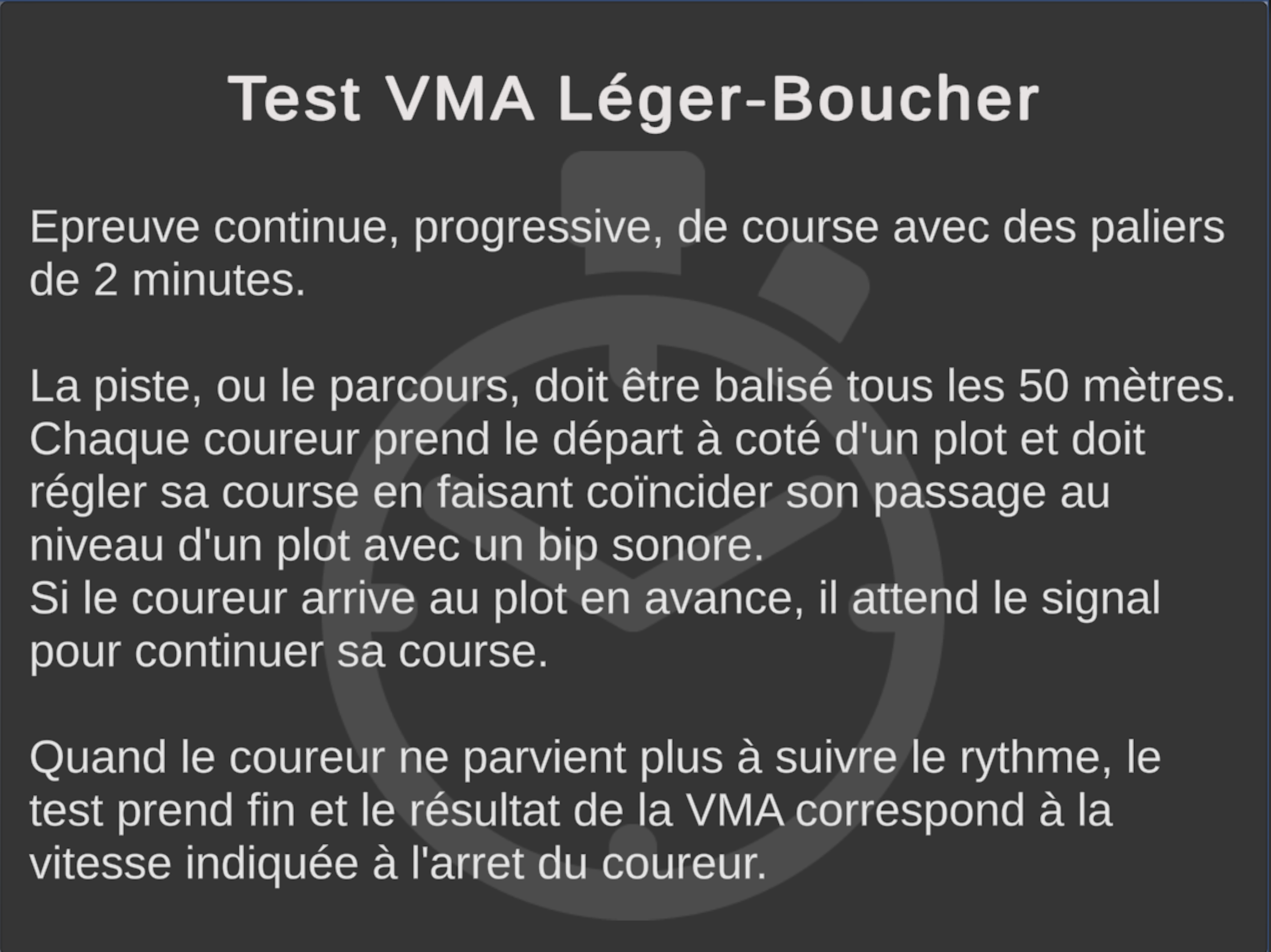 EPS Test VMA