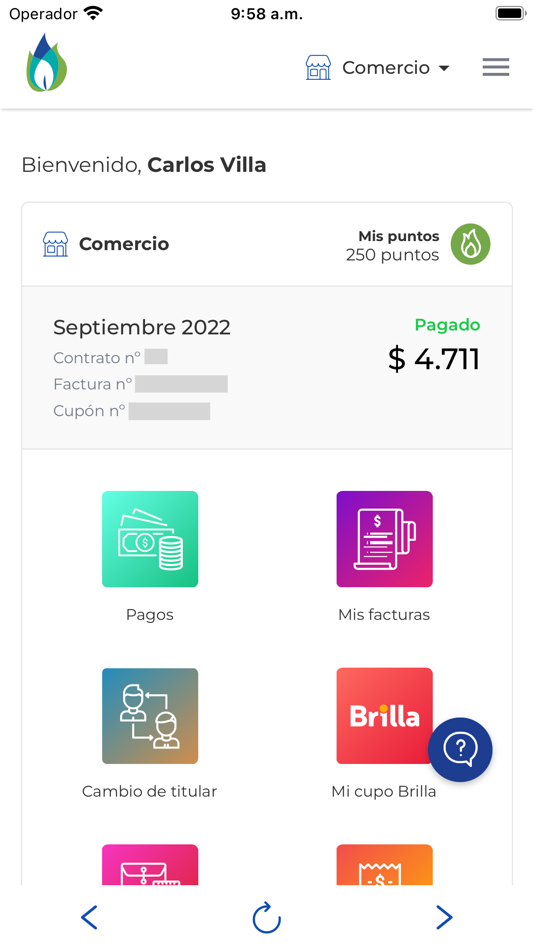 #6. Gascaribe (iOS) 由: Gases del Caribe