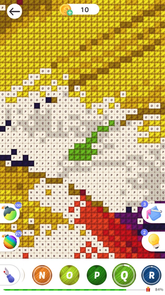 #7. Cross Stitch: Color by Letters (iOS) Podle: Playcus Limited