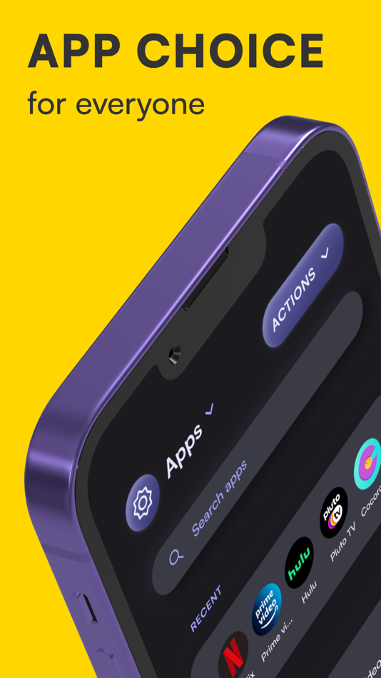 #6. His - SmartTV Remote Control (iOS) 由: Oz Shabbatth